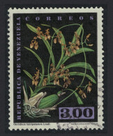 Venezuela Orchid 'Oncidium Falcipetalum Lindl 3B KEY VALUE 1962 Canc SG#1720 Sc#811 - Venezuela
