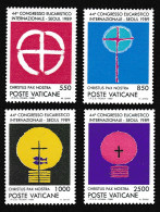 Vatican 44th International Eucharistic Congress 4v 1989 MNH SG#936-939 Sc#838-841 - Nuevos