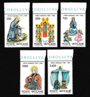 Vatican Marian Year 5v 1988 MNH SG#901-905 Sc#808-812 - Ongebruikt