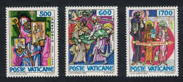 Vatican 1100th Death Anniversary Of St Methodius 3v 1985 MNH SG#832-834 Sc#752-754 - Unused Stamps