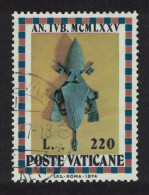 Vatican Arms Of Pope Paul VI 1974 Canc SG#631 Sc#570 - Usati