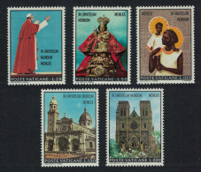 Vatican Visit Of Pope Paul VI To Asia And Oceania 5v 1970 MNH SG#547-551 Sc#495-499 - Ongebruikt