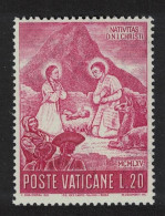 Vatican 'The Nativity' Peruvian Setting Christmas 20L 1965 MNH SG#464 Sc#420 - Unused Stamps