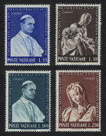 Vatican 'Madonna's Head' Sculpture From Pieta 1964 MNH SG#427-430 Sc#383-386 - Unused Stamps