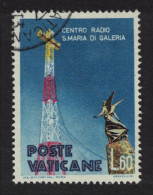 Vatican Saint Maria Di Galeria Radio Station 60L 1959 Canc SG#295 Sc#263 - Usati