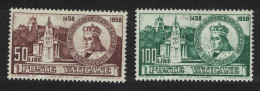 Vatican Saint Casimir Patron Saint Of Lithuania 2v 1959 MNH SG#306-307 Sc#364-365 - Unused Stamps