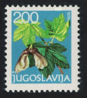 Yugoslavia Sycamore Tree 1978 MNH SG#1860 MI#1766 - Autres & Non Classés