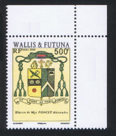 Wallis And Futuna Coat Of Arms Of Bishop Alexande Poncet T2 Corner 2008 MNH SG#947 - Nuevos