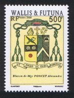 Wallis And Futuna Coat Of Arms Of Bishop Alexande Poncet 2008 MNH SG#947 - Nuovi