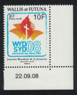 Wallis And Futuna World Youth Day Corner Date 2008 MNH SG#948 - Unused Stamps