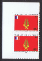 Wallis And Futuna Royal Flag Of The Kingdom Of Sigave Self Adhesive Pair 2006 MNH SG#888 Sc#616 - Neufs