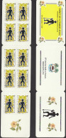 Wallis And Futuna Ulutoa Thrower Hibiscus Flower Booklet FOLDED 2005 MNH SG#877 MI#909 Sc#605a - Unused Stamps