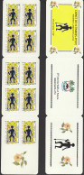 Wallis And Futuna Ulutoa Thrower Hibiscus Flower Booklet UNFOLDED 2005 MNH SG#877 MI#909 Sc#605a - Neufs