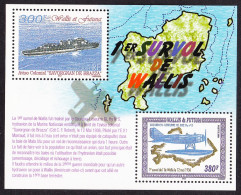 Wallis And Futuna Ship Airplane Flight Over Wallis 1936 MS 2004 MNH SG#MS856 MI#Block 15 Sc#588 - Nuevos