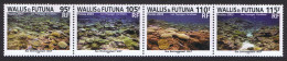 Wallis And Futuna Coral Landscapes 4v Strip 2003 MNH SG#826-829 Sc#568 - Nuevos