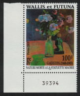 Wallis And Futuna 'Still-life' Painting By Gauguin Corner Number 2003 MNH SG#837 Sc#572 - Nuovi