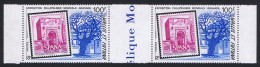 Wallis And Futuna 'Granada 92' Stamp Exhibition Pair With Label 1992 MNH SG#597 Sc#424 - Ungebraucht