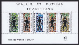 Wallis And Futuna Tradition MS 1991 MNH SG#MS576 Sc#407a - Nuovi