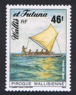 Wallis And Futuna Wallisian Pirogue 1990 MNH SG#567 MI#586 Sc#399 - Unused Stamps