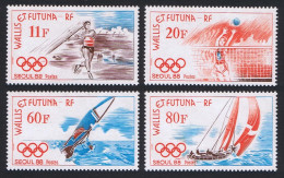 Wallis And Futuna Olympic Games Seoul 4v 1988 MNH SG#535-538 MI#555-558 Sc#372-375 - Nuovi