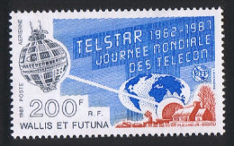Wallis And Futuna Space World Communications Day 1987 MNH SG#508 Sc#C153 - Unused Stamps