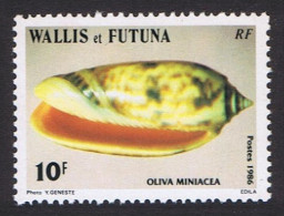 Wallis And Futuna Sea Shells 10f 'Oliva Miniacea' 1986 MNH SG#483 Sc#335 - Ongebruikt