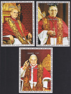 Zaire Popes 3 MSs 1979 MNH SG#MS962 Sc#918-920 - Nuevos