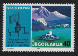 Yugoslavia 50th Anniversary Of Automatic Telephone Exchange Network 1986 MNH SG#2345 - Autres & Non Classés
