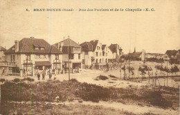 59 BRAY DUNES  Rue Des Puviers Et De La Chapelle    2 Scans - Bray-Dunes