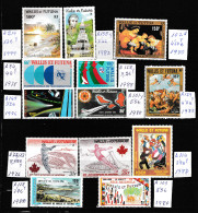 OCEANIA  **  MNH  NUREROS  YVERT  EN  FOTO  VALOR   56.15 €   15   POR\100  8.40 €      BUENO   LOTE - Unused Stamps