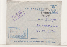 Zweden Militaire Zegel Cat. Michel Omslag - Militares