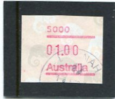 AUSTRALIA - 1988  1$  FRAMA  POSSUM  POSTCODE  5000 (ADELAIDE)  FINE USED - Machine Labels [ATM]