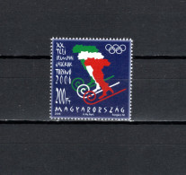 Hungary 2006 Olympic Games Turin Torino Stamp MNH - Winter 2006: Torino