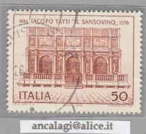 USATI ITALIA 1970 - Ref.0261 "IACOPO TATTI Detto IL SANSOVINO" 1 Val. - - 1961-70: Used