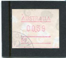 AUSTRALIA - 1988  39c  FRAMA  POSSUM   NO POSTCODE  B3  FINE USED - Vignette [ATM]