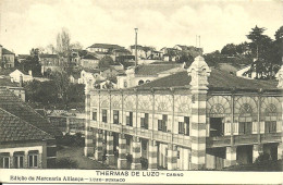 Portugal - Luso - Thermas De Luzo - Casino - Ed. Mercearia Alliança Com Carimbo No Verso - Aveiro