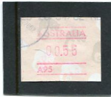 AUSTRALIA - 1988  55c  FRAMA  POSSUM   NO POSTCODE  A95  FINE USED - Timbres De Distributeurs [ATM]