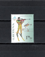 Lithuania 2006 Olympic Games Turin Torino Stamp MNH - Winter 2006: Torino