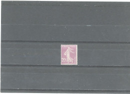 VARIÉTÉS -N°190 N*  SEMEUSE CAMÉE -20c LILAS ROSE -" 0 " DE 20c COUPÉ -(Cérès 190 G) - Unused Stamps