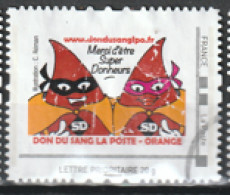 France Collector MONTIMBRAMOI  DON DU SANG Oblitéré - Collectors