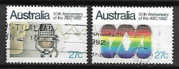 AUSTRALIE   -  1982.  Anniversaire  De La B.B.C./ Radio. - Gebraucht