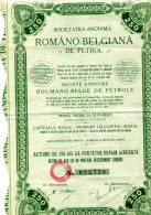 ROMÂNO-BELGIANÂ De PETROL - Petrolio
