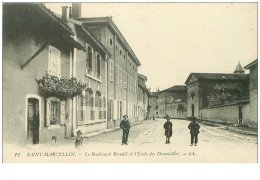 38. N°33578.saint-marcellin.bld Riondel.et Ecole Des Demoiseselles - Saint-Marcellin