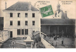 38. N°54843.corbelin.la Mairie.ecoles Maternelles Et De Garçons - Corbelin