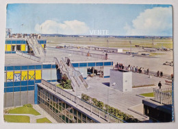 Carte Postale Aéroport D'Orly - Vue Terrasses Et Pistes Edition PI Num 180 - Aerodromi