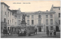 34 . N°48875 . Lunel . Rhotel De Ville - Lunel