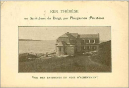 29.SAINT JEAN DU DOIGT.KER THERESE,EN SAINT JEAN DU DOIGT PAR PLOUGASNOU.VUE DES BATIMENTS EN VOIE D'ACHEVEMENT - Saint-Jean-du-Doigt