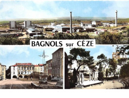 30.  N°200385 .  BAGNOLS SUR CEZE .  SOUVENIR DE BAGNOLS SUR CEZE  . CPSM . 14,5 X 10,5 - Bagnols-sur-Cèze