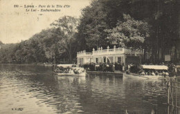 LYON Parc De La Tete D' Or Le Lac Embarcadère RV - Lyon 6