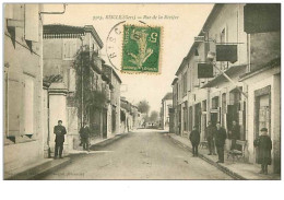 32.RISCLE.n°11.RUE DE LA RIVIERE.COIFFEUR.RARE - Riscle